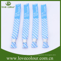 Promotional Custom Logo cloth polyester wristband